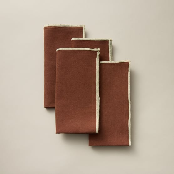 Hattie Cinnamon Napkins Pack of 4