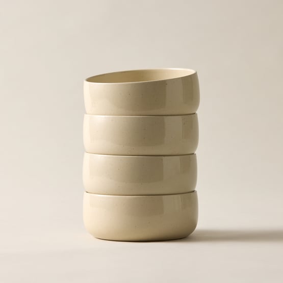 Marion Natural Cereal Bowls Pack of 4
