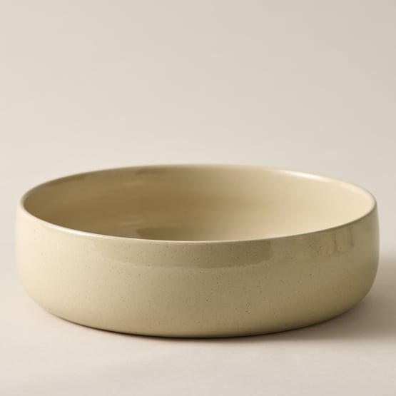 Marion Natural Serving Bowl