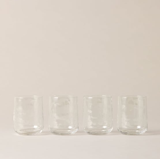 Allegra Clear Tumbler Pack of 4