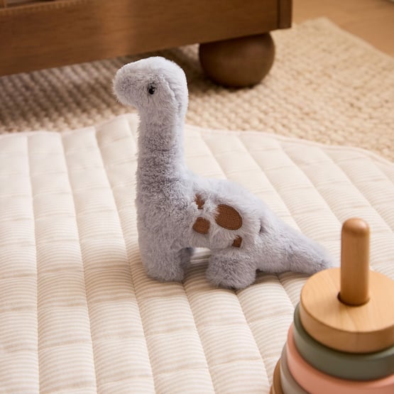 Little Love Blue Brachiosaurus Toy