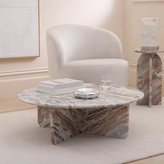 Athena Toronto Marble Coffee Table