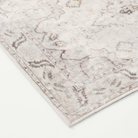 World's Softest Yasmin Grey Washable Indoor Mat