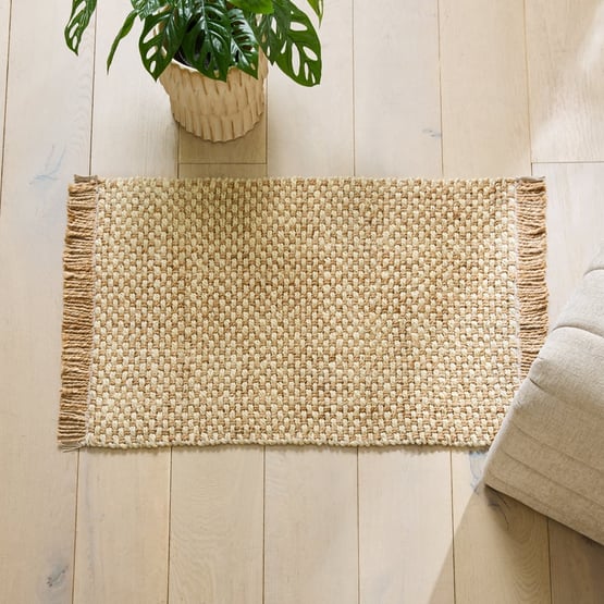 Campus Natural Handwoven Jute Indoor Mat