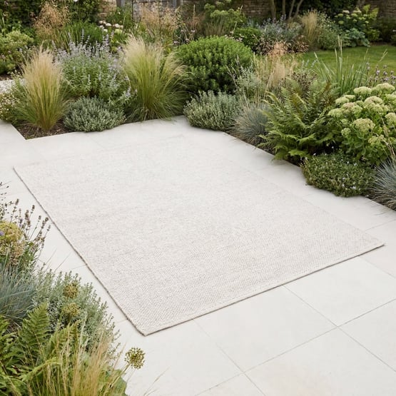 Mesa Natural Woven Recycled PET Indoor & Outdoor Rug
