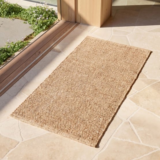 Mesa Clay Woven Recycled PET Indoor & Outdoor Wide Mat
