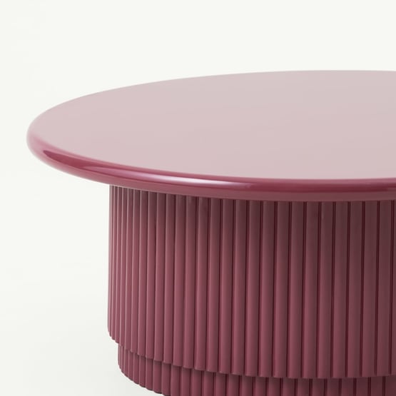Harper High Gloss Plum Coffee Table
