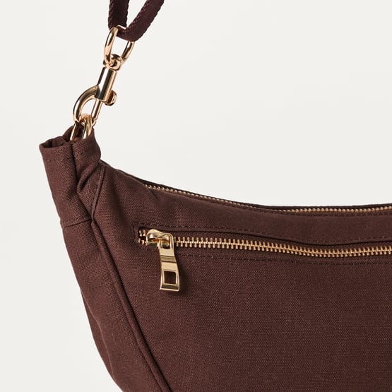Polka Dot Chocolate Cross Body Bag