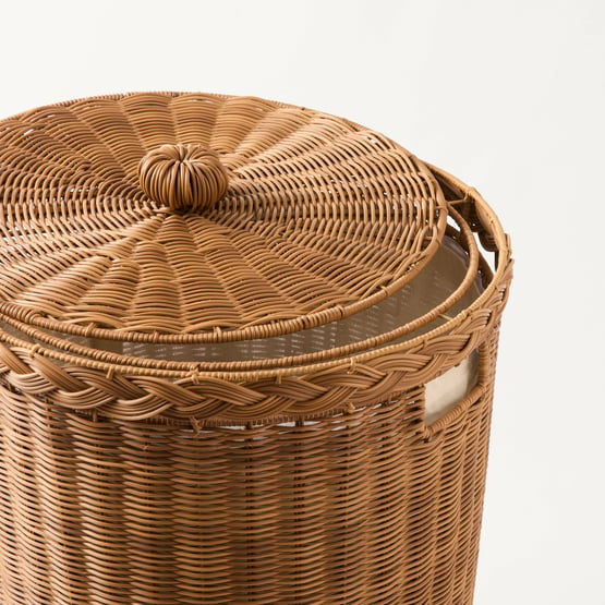 Anglesea Natural Laundry Basket