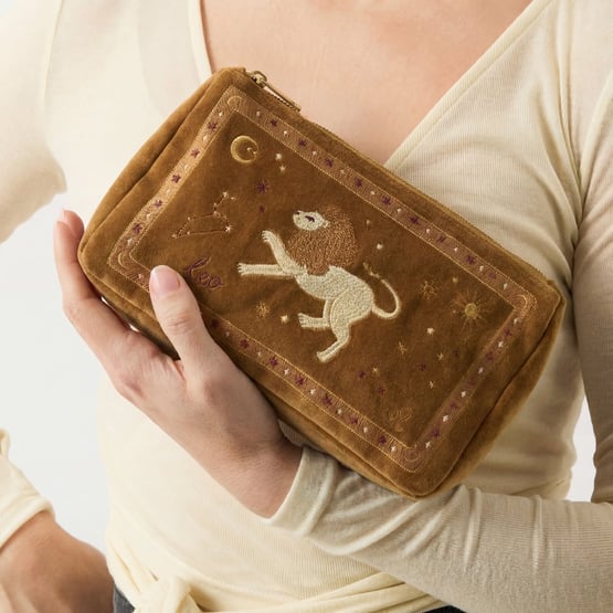 Zodiac Leo Glam Bag