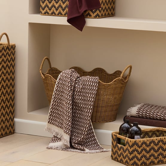 Elka Natural Wash Basket