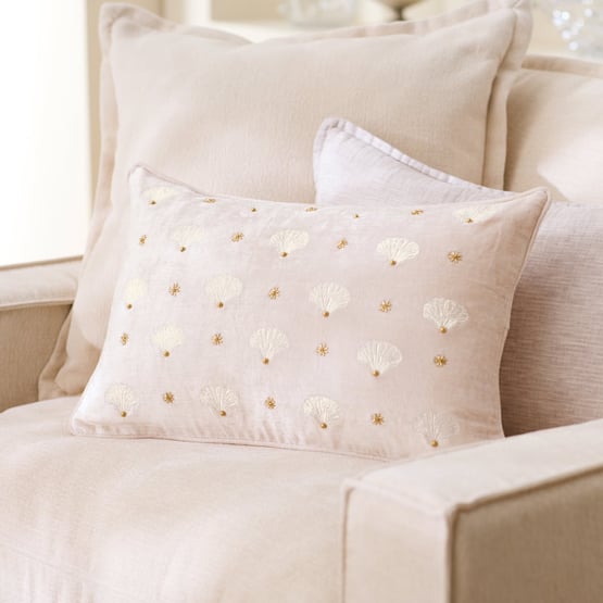 Aurora Pristine Shell Cushion