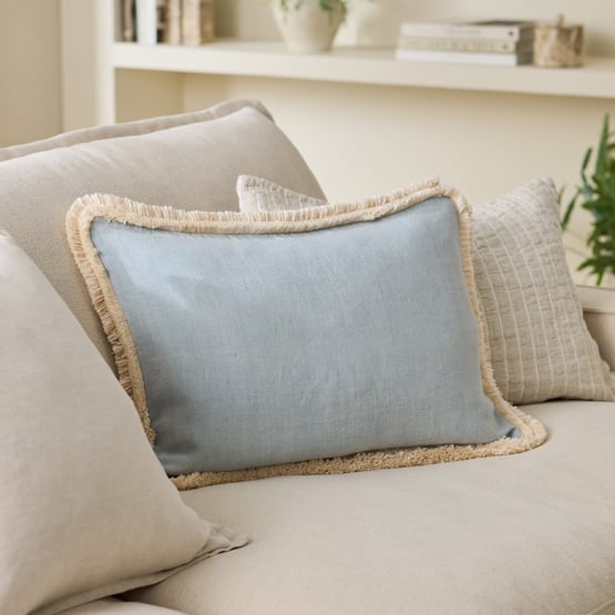 Yeva Blue Cushion
