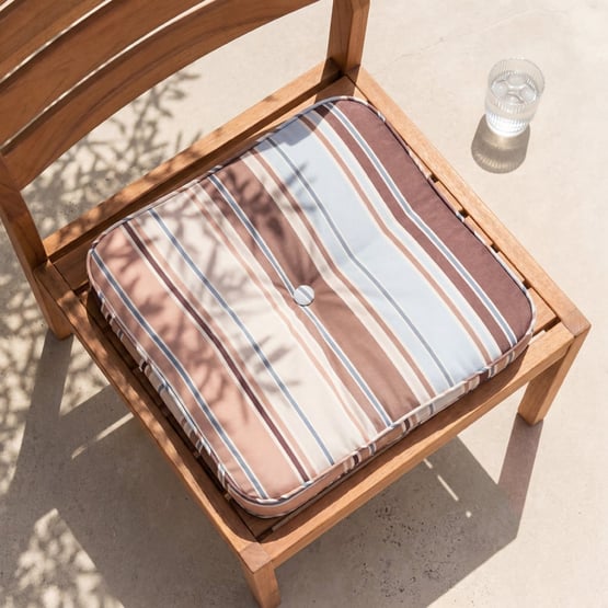 Hastings Brown Outdoor Chair Pad