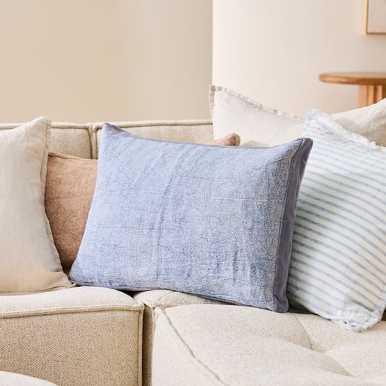 Bailey Denim Cushion