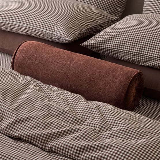 Bailey Nutmeg Bolster Cushion