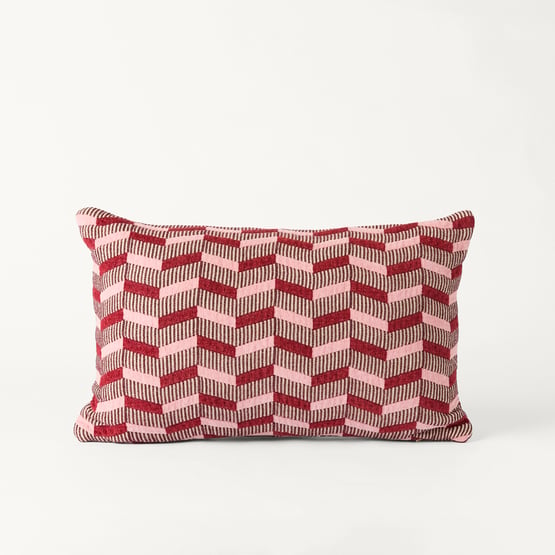 Emerson Pink & Red Cushion