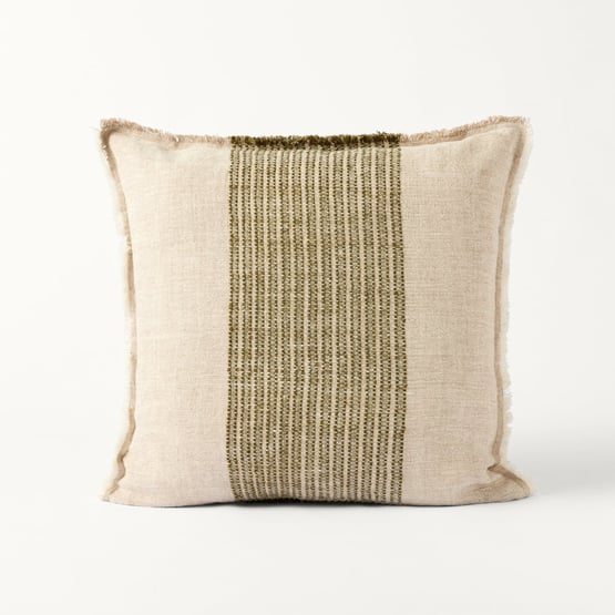 Halle Olive Cushion