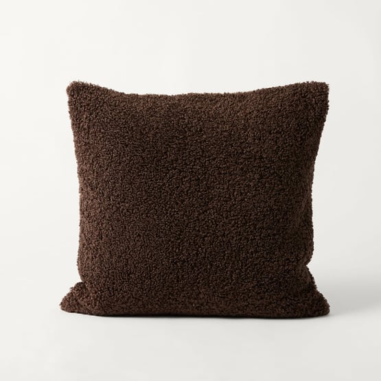 Noah Chocolate Boucle Cushion 