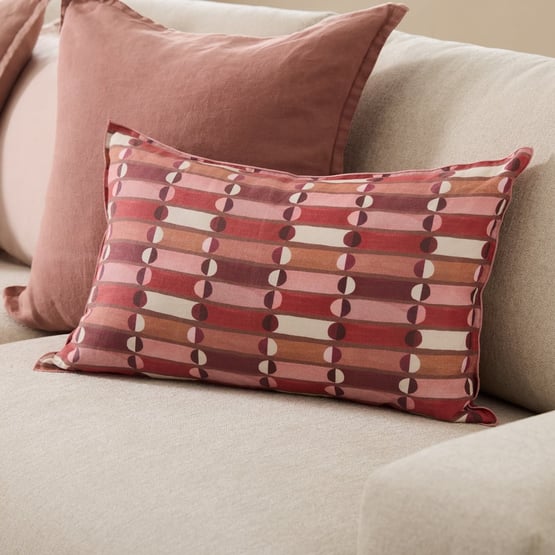 Chloe Geometric Berries Cushion
