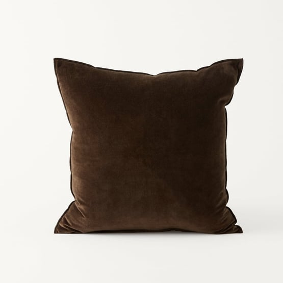 Fenton Velvet Espresso Cushion
