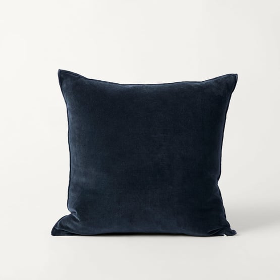 Fenton Navy Velvet Cushion