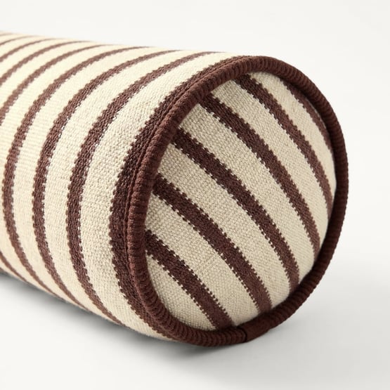 Basix Chocolate Bolster Cushion