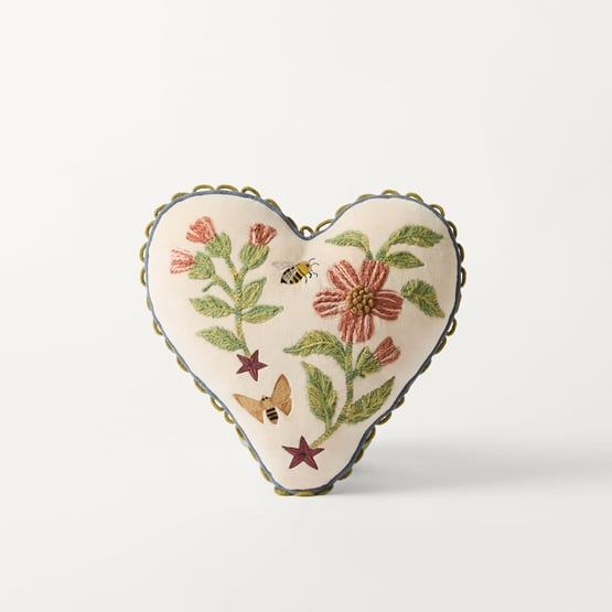 Fleur Harris All My Hearts Floral Cushion 