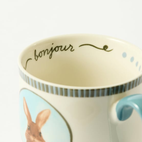 Easter Fern & Nordic Blue Mug