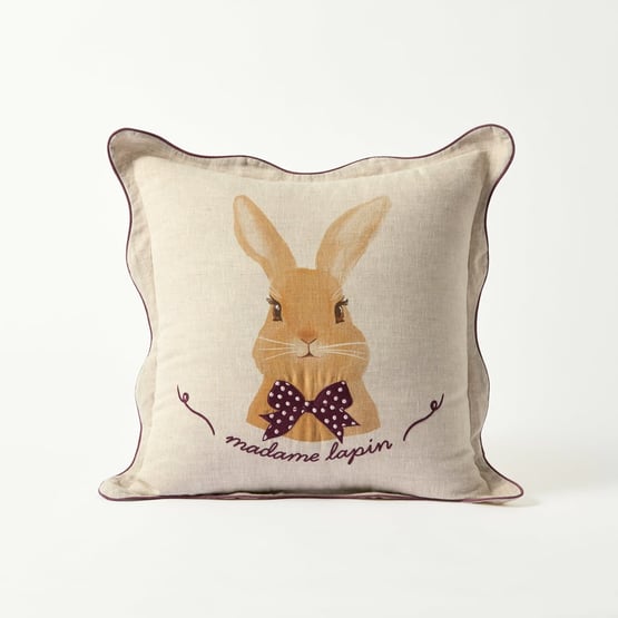 Madam Lapin Easter Bunny Cushion