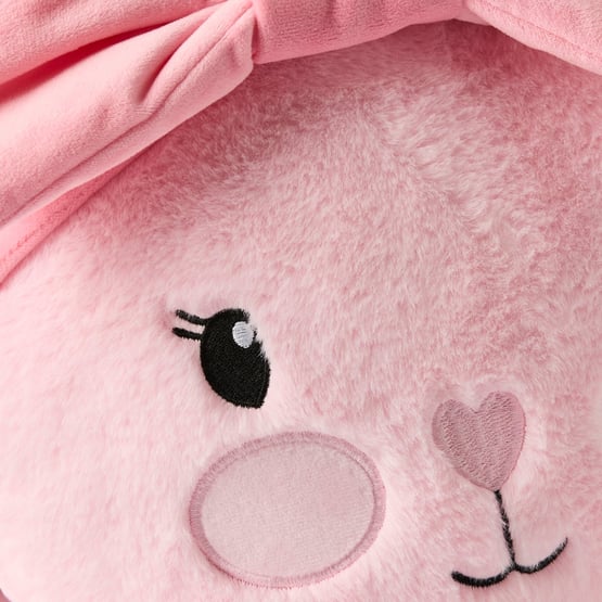 Floral Bunny Pink Cushion