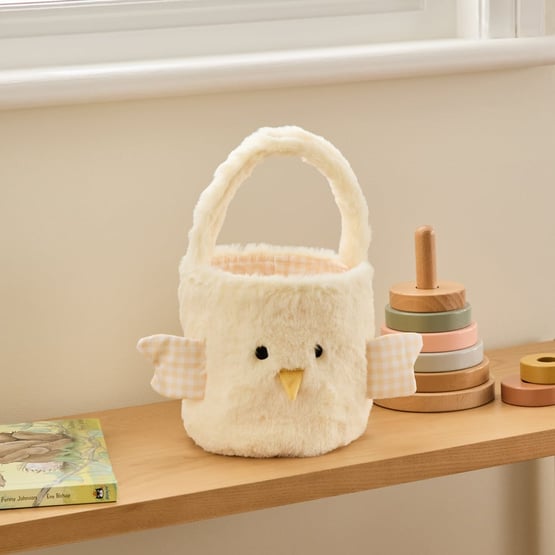 Easter Chick Yellow Basket