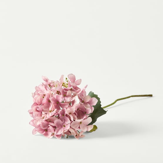 Hydrangea Pink & Purple Single Stem