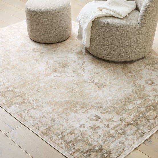 World's Softest Parisa Green Washable Indoor Rug