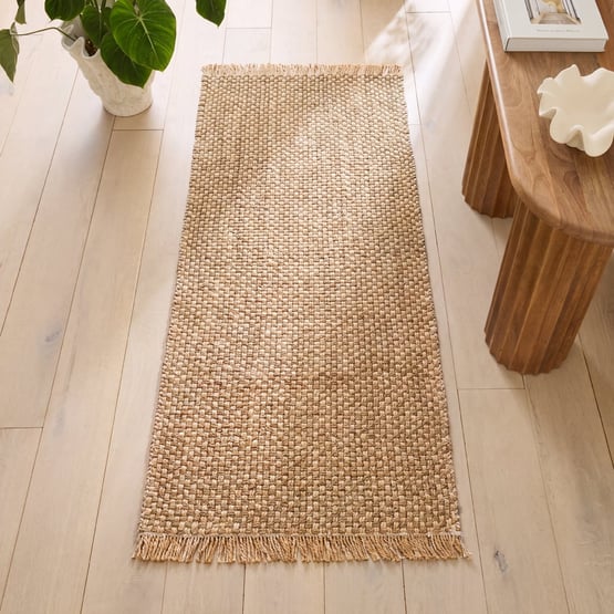 Campus Natural Handwoven Jute Indoor Runner