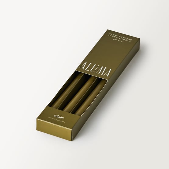 Aluma Cactus Taper Candles Set of 3