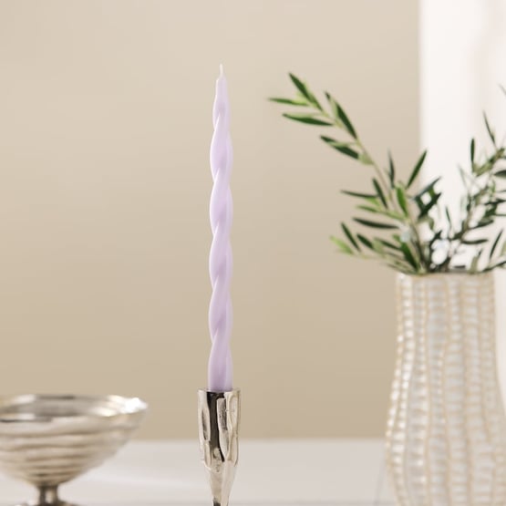 Willow Wisteria Taper Candles Set of 3