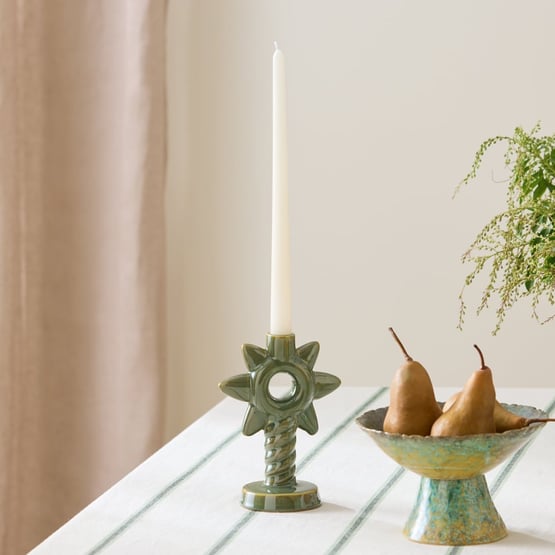 Aluma Pristine Taper Candles Set of 3