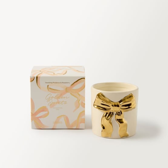 Coco Bow Gold Golden Spritz Candle 430g