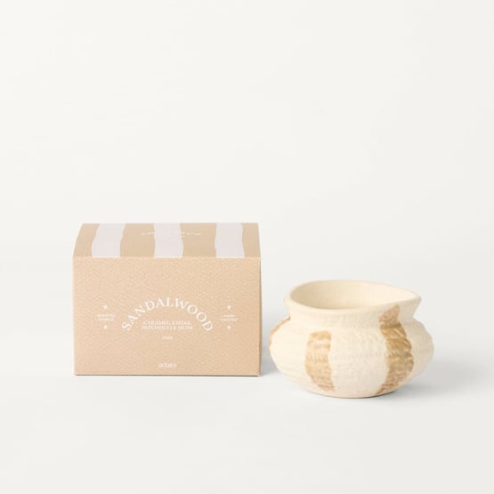 Artefact Pebble & Natural Sandalwood Candle 310g