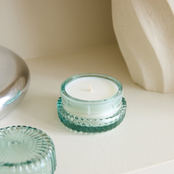 Capri Amber Drift Blue Candle 80g