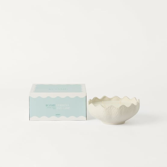 Roame Verbena & Lime White Candle 650g