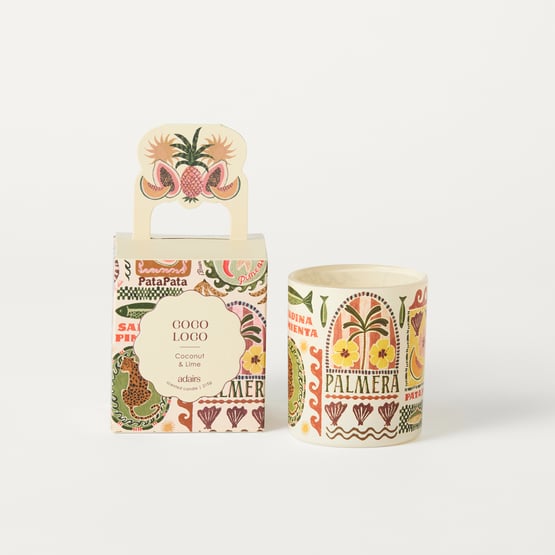 Coco Loco Multi Printed Candle 215g