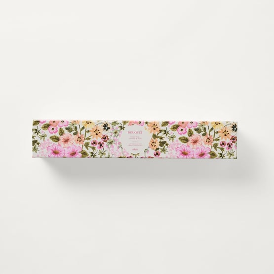 Bouquet Pink & Green Scented Drawer Liners