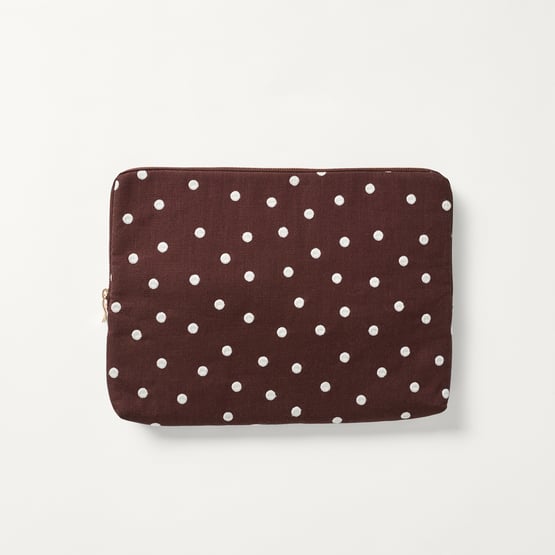 Polka Dot Chocolate Laptop Cover