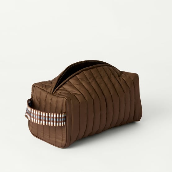 Bodhi Chocolate Washable Cosmetic Bag