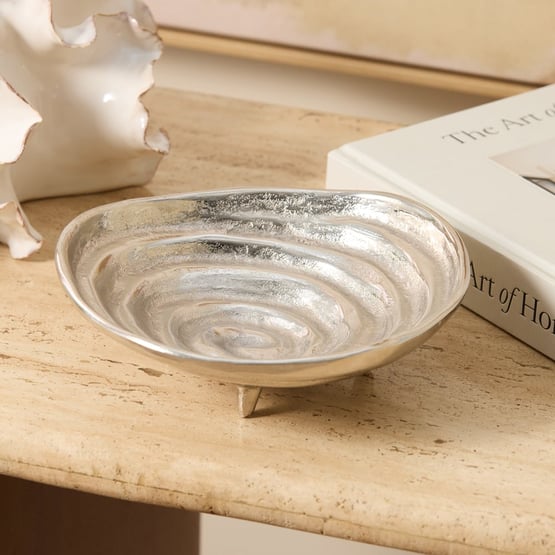 Coil Silver Bowl