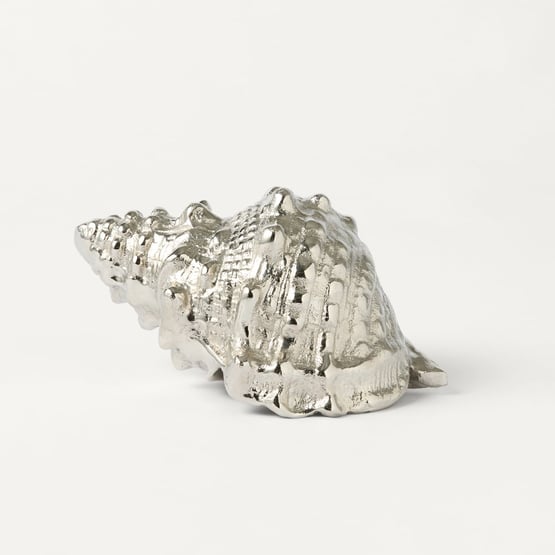 Shell Silver Sculpture