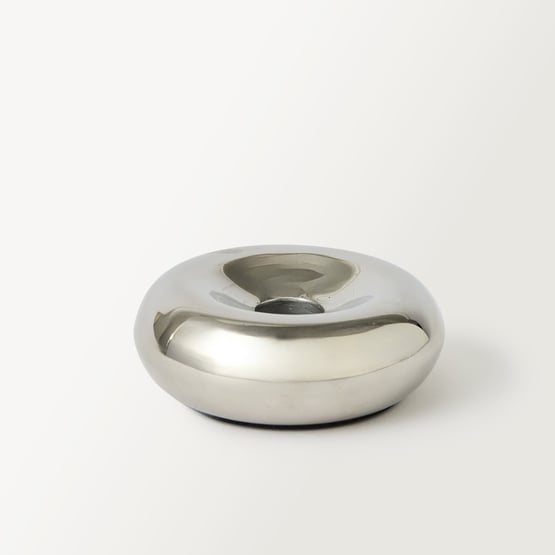 Argento Silver Candle Holder