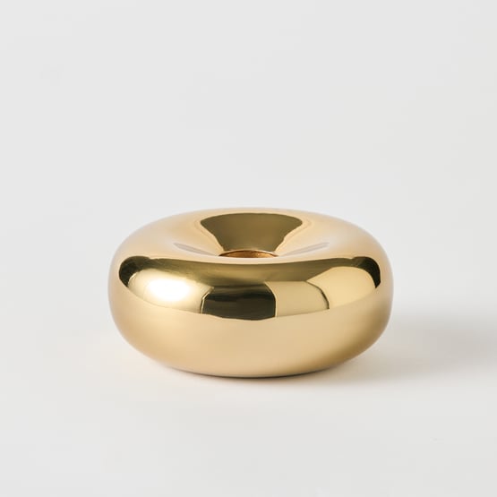 Argento Gold Candle Holder